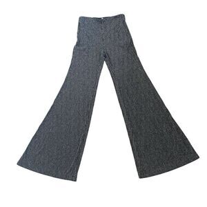 Halara Women's Striped Wide-Leg Pants Black & White Size S